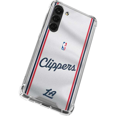 NBA Los Angeles Clippers Team Jersey Galaxy S23 FE Clear Case